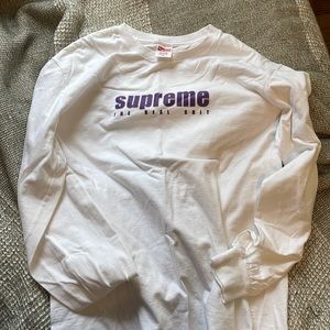 never worn supreme long sleeve